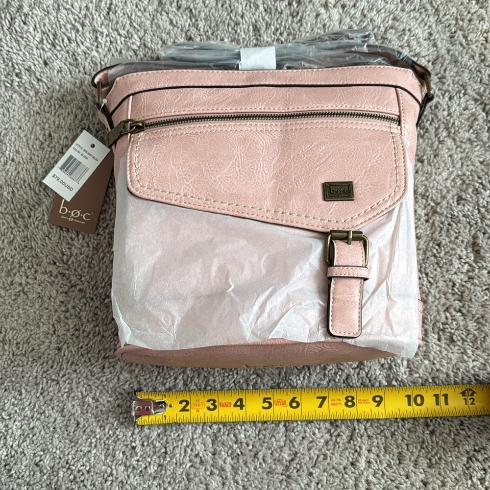 Born Concepts Crossbody Purse Blush - Picture 3 of 5